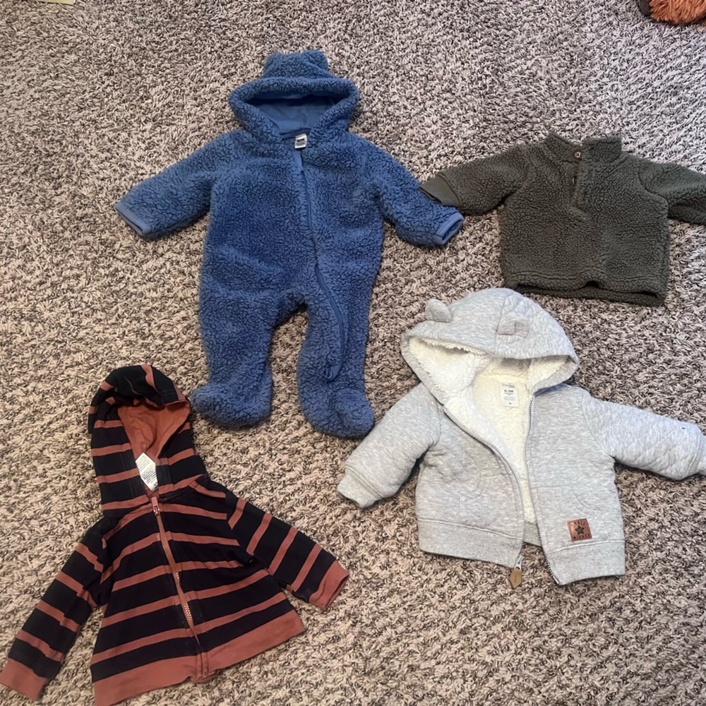 0-3 month outerwear
